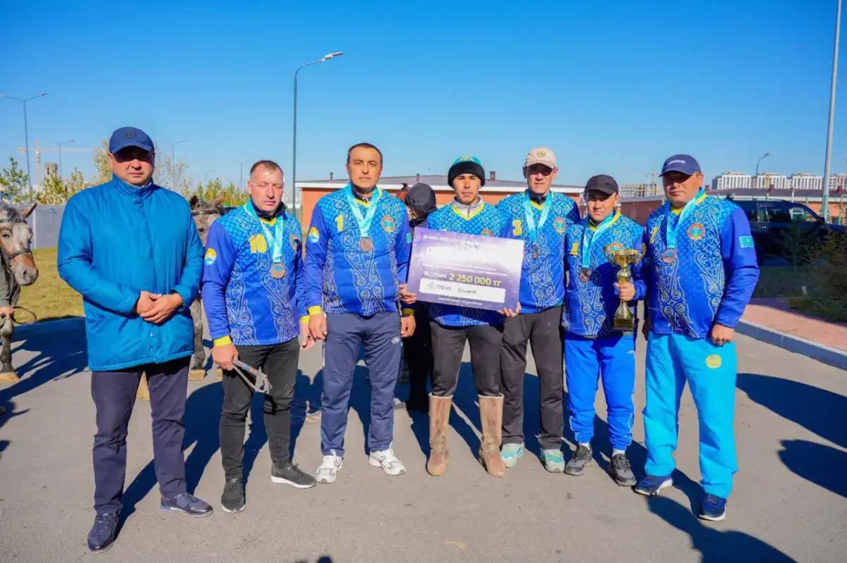 13 жылдан кейінгі жетістік: Астана көкпаршыларына құрмет көрсетілді