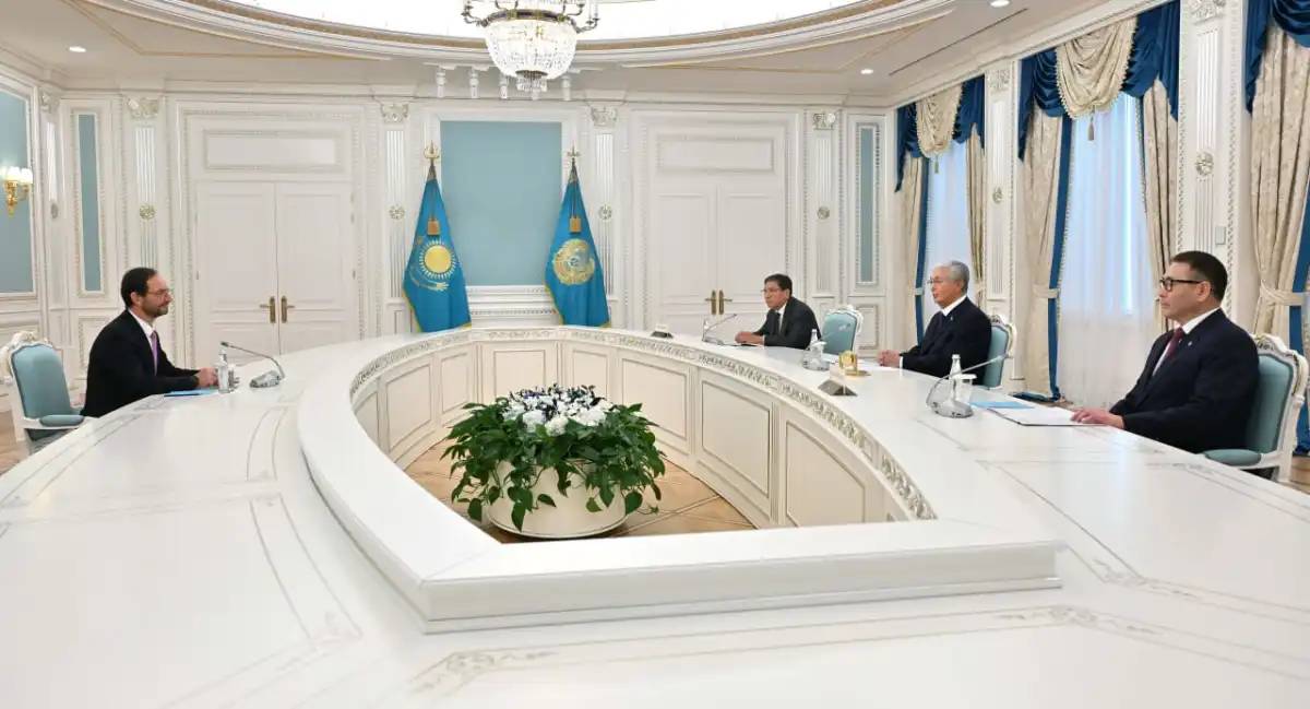 Тоқаев Халықаралық стандарттау ұйымының бас хатшысын қабылдады