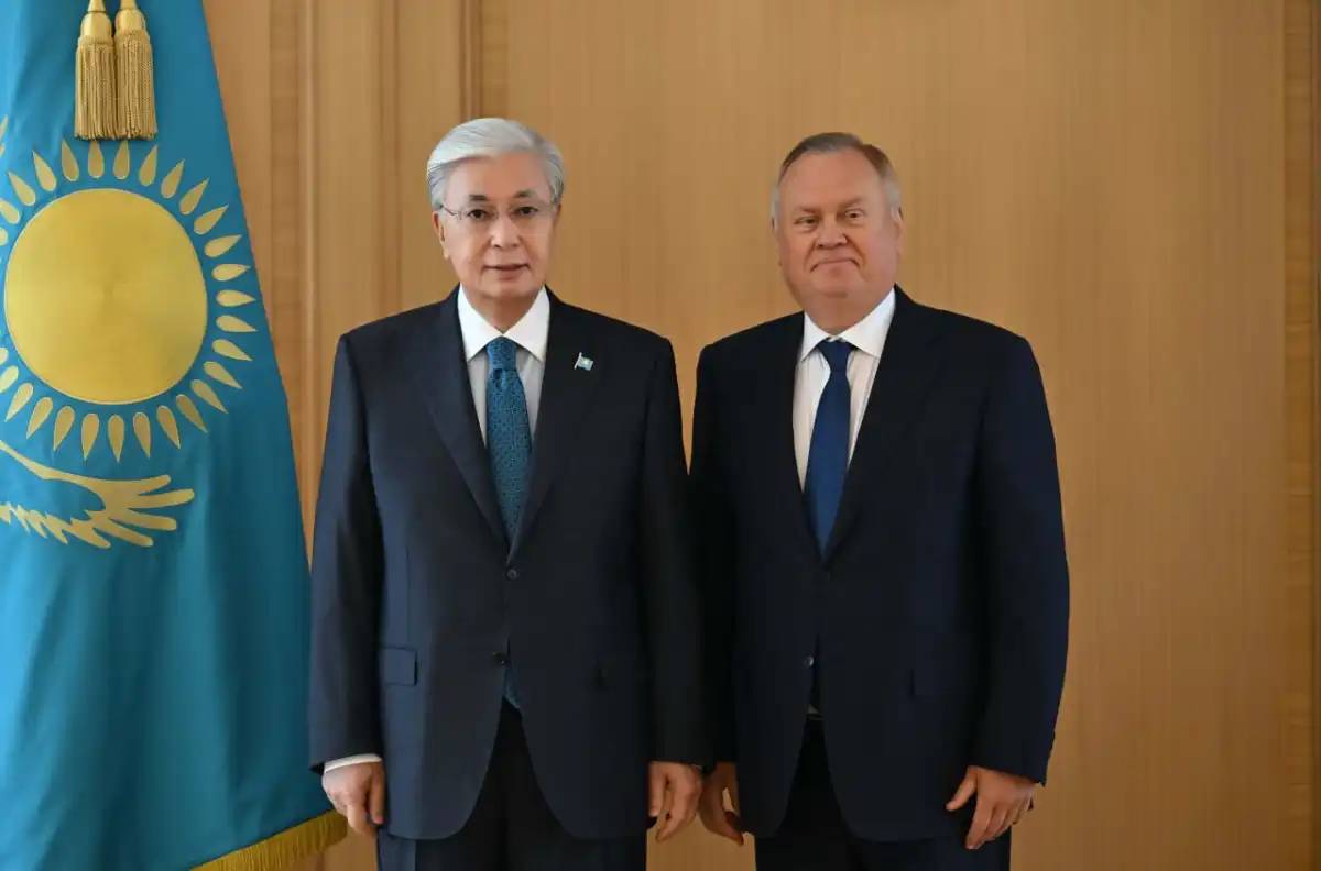 Президент ВТБ банкінің басқарма төрағасын қабылдады