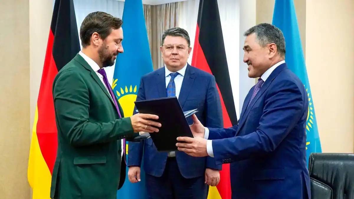 Қазақстан мен Германия су саласы бойынша стратегиялық әріптестік орнатты