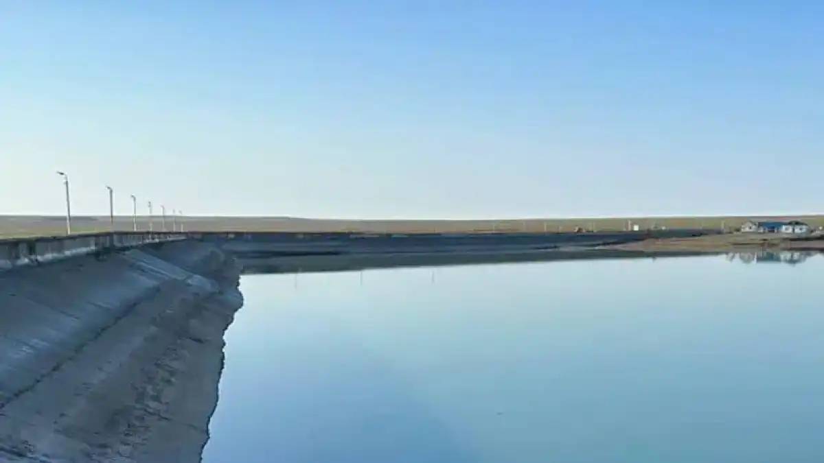 Түркістан облысында су қоймасын реконструкциялау жұмыстары жақында аяқталады