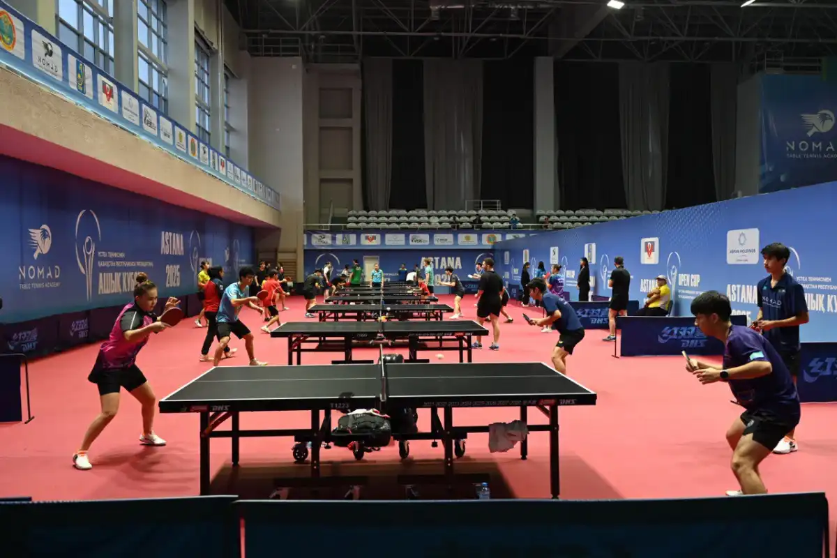 ҚР Президентінің Үстел теннисінен Ашық Кубогінің алғашқы чемпиондары белгілі болды