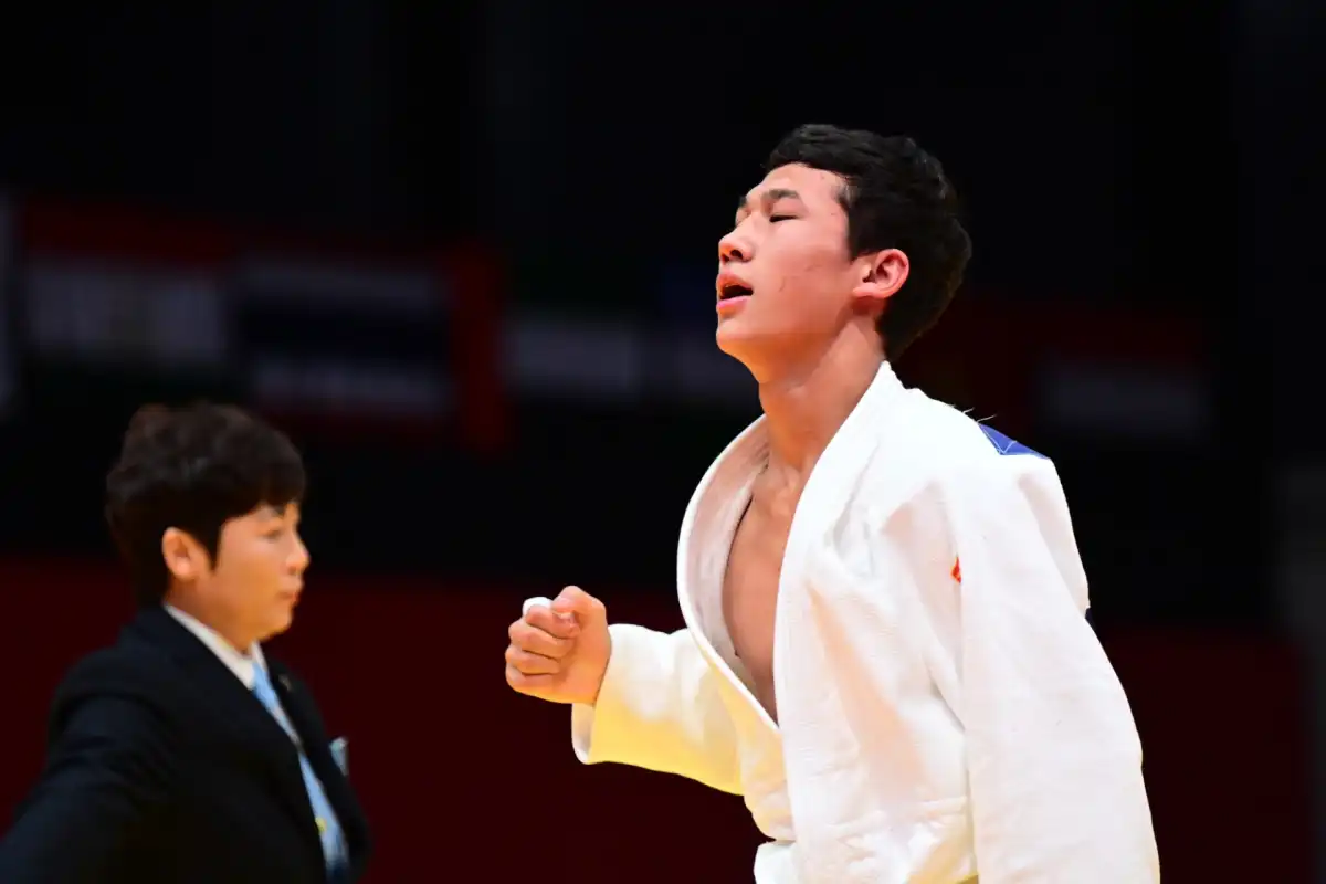 Дзюдошы Еркен Бекәлі жасөспірімдер арасындағы Азия ойындарының алтын жүлдегері атанды