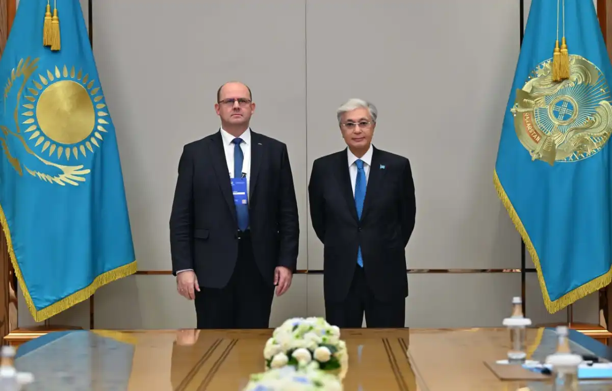 Қасым-Жомарт Тоқаев МИФИ ректоры Владимир Шевченкомен кездесті