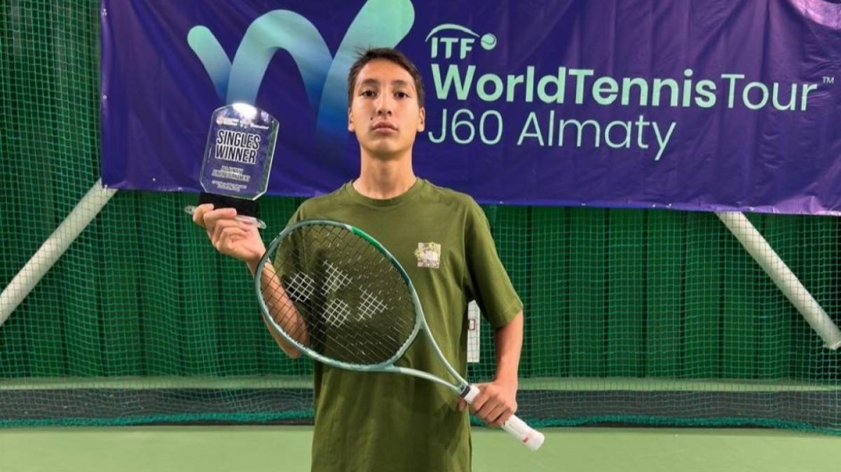 Аңсар Ниетқалиев ITF Juniors турнирінде үш рет топ жарды