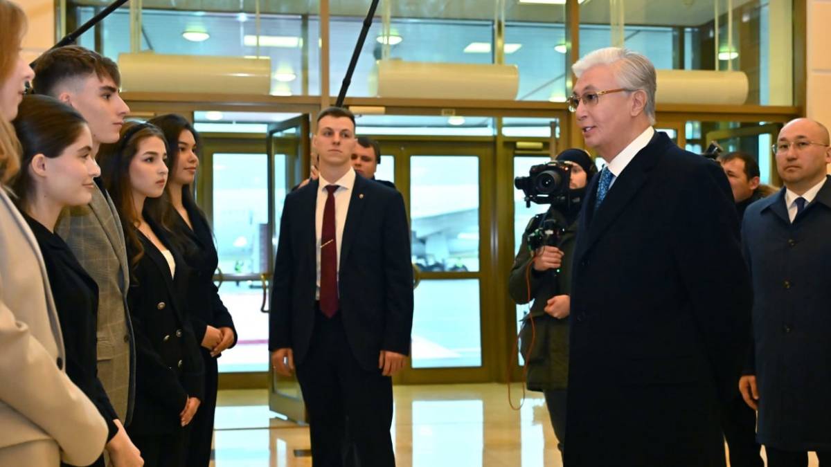 Президент Мәскеу мемлекеттік халықаралық қатынастар институтының студенттерімен әңгімелесті