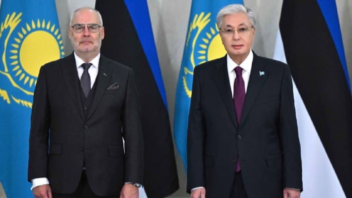 Қазақстан мен Эстония президенттері келіссөз жүргізді