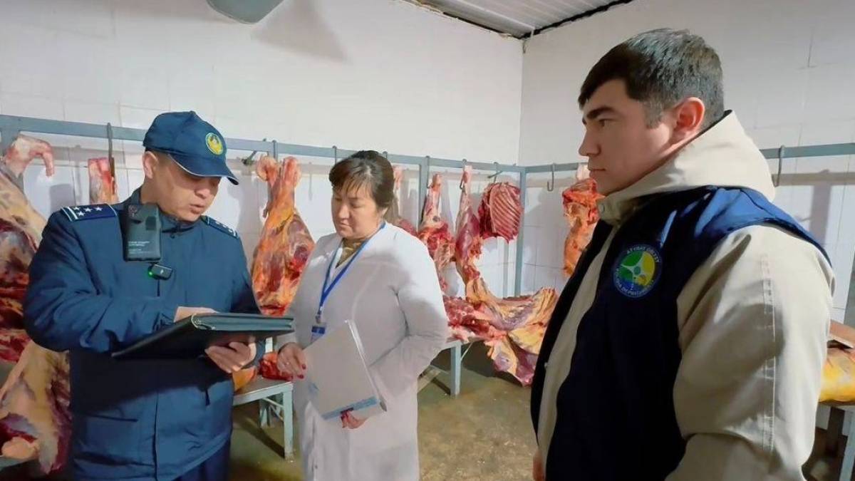 Атырауда мал ұрлығына қарсы шара басталды: базар тексеріліп жатыр