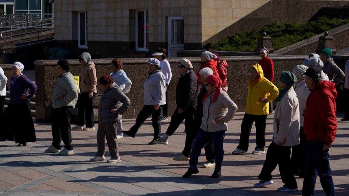 Астанада зейнеткерлер үшін пилатес үйірмесі ашылды