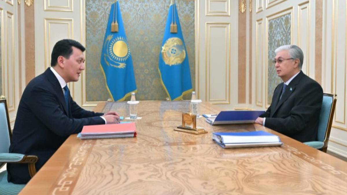 Мемлекет басшысы Ерлан Қаринді қабылдады