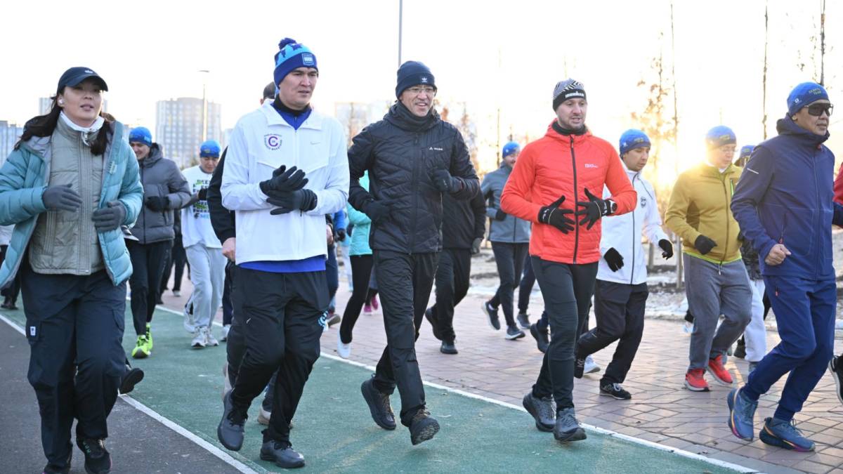 Бүгін Астанадағы ботаникалық бақта спорттық жүгіруден кезекті Taldau Run өтті