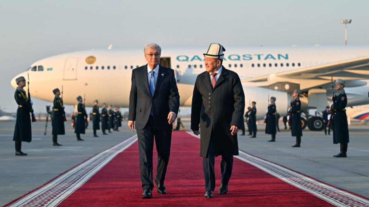 Қасым-Жомарт Тоқаев Қырғызстанға барды