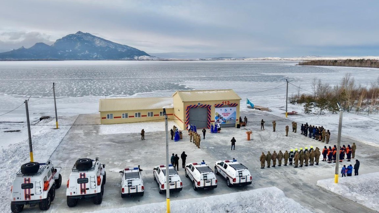 Бурабай курортында суда құтқару станциясы пайдалануға берілді