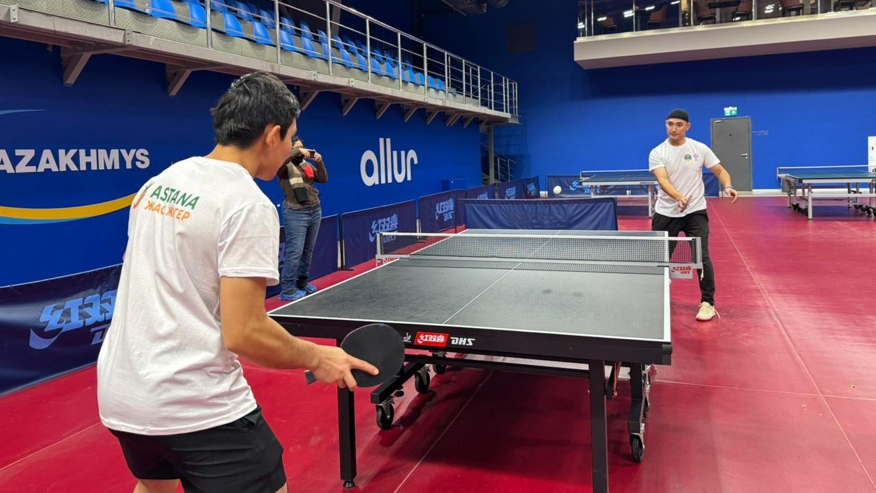 Елордада NEET санатындағы жастар үстел теннисінде бақ сынады