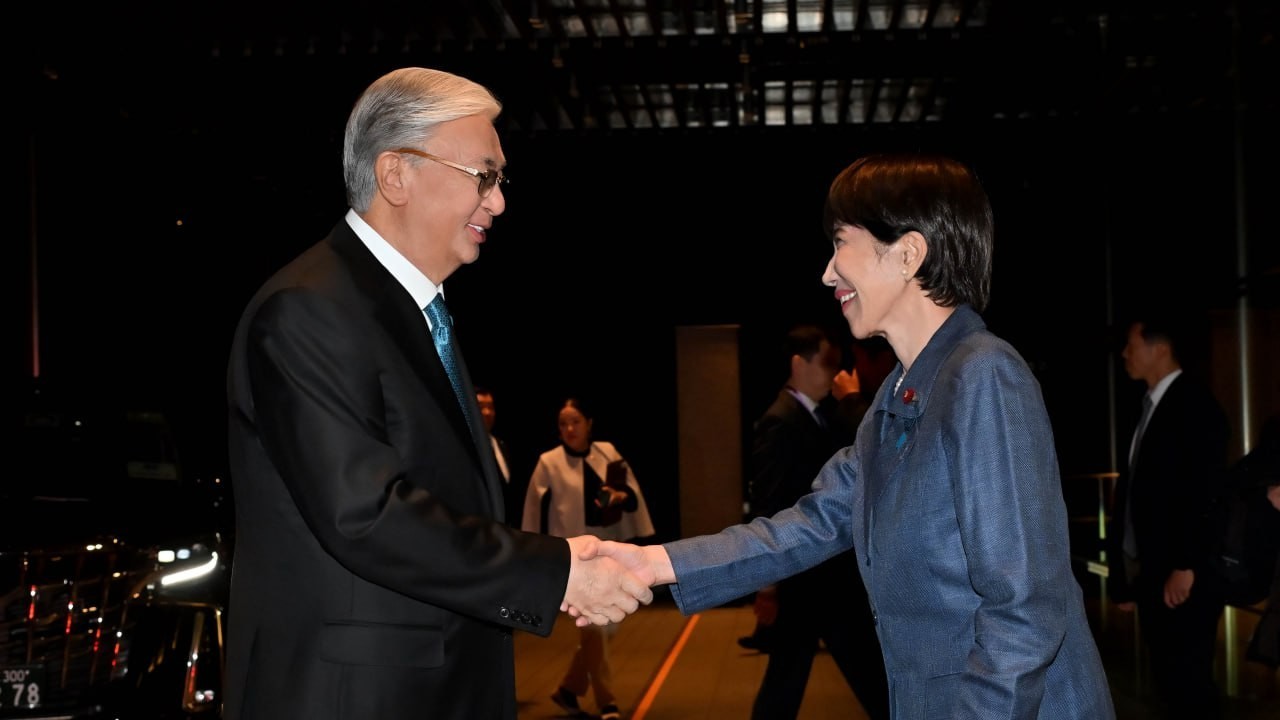 Жапония Премьер-министрі Тоқаевты салтанатты түрде қарсы алды