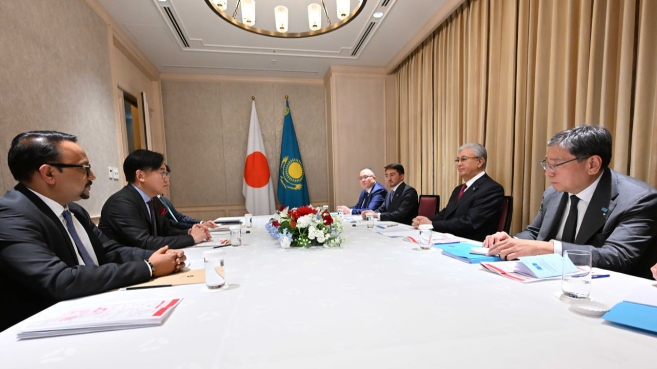 Президент Rakuten Group компаниясының басшысын қабылдады