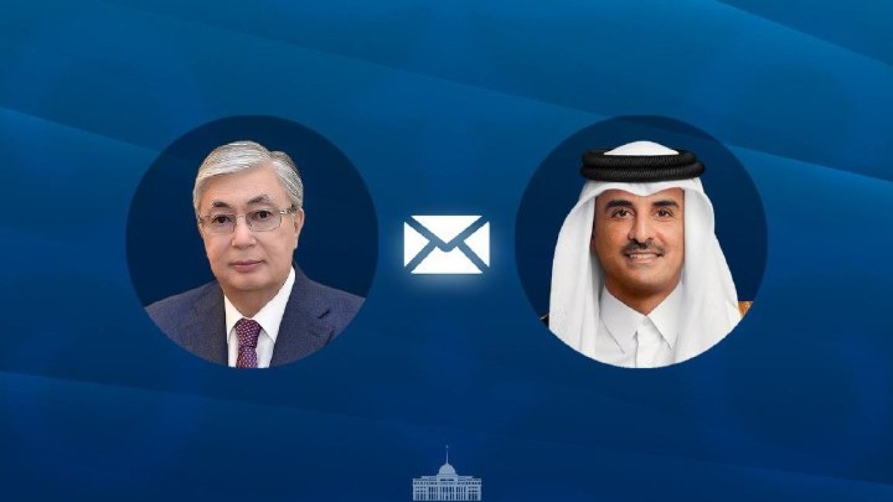 Президент Қатар Әміріне құттықтау жеделхатын жолдады