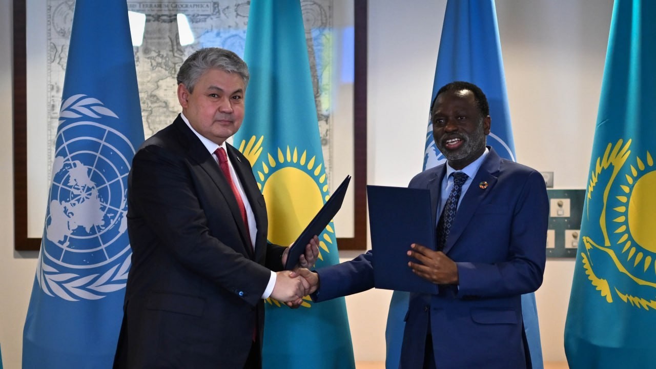 ҚР СІМ мен БҰҰ университеті арасында өзара түсіністік туралы меморандумға қол қойылды