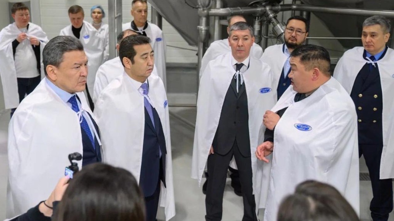 Қуаттылығы 12 мың тонна: Солтүстік Қазақстанда қоюлатылған тәтті сүт өндірісі іске қосылды