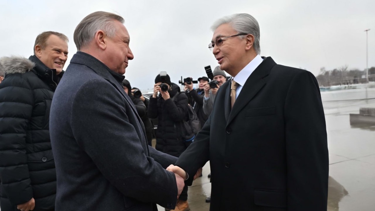 Мемлекет басшысы Санкт-Петербург қаласына барды