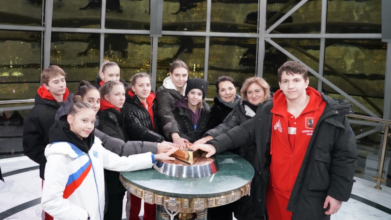 Мәскеу қаласының спорттық делегациясы елоодасы -Астанаға экскурсия жасады