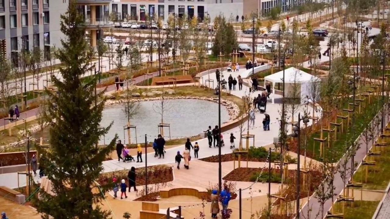 Астанада 170 аула мен қоғамдық кеңістік абаттандырылды