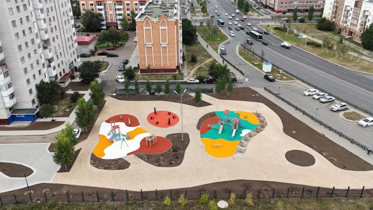 Астана қаласындағы "Сарайшық" ауданы 2025 жылы қалай түрленді