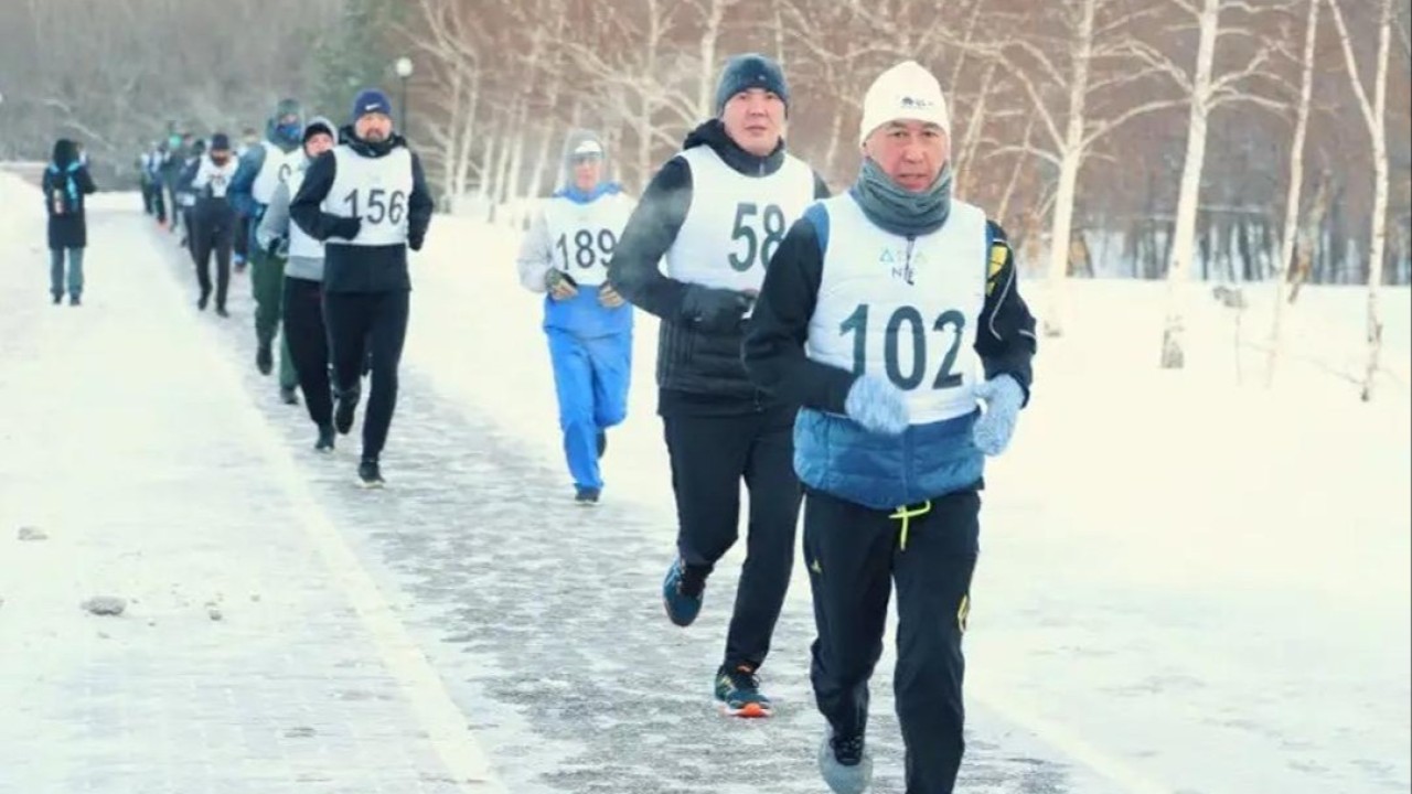 Астанада Жаңа жылға орай 1 200 адам қатысатын спорттық іс-шара өтеді