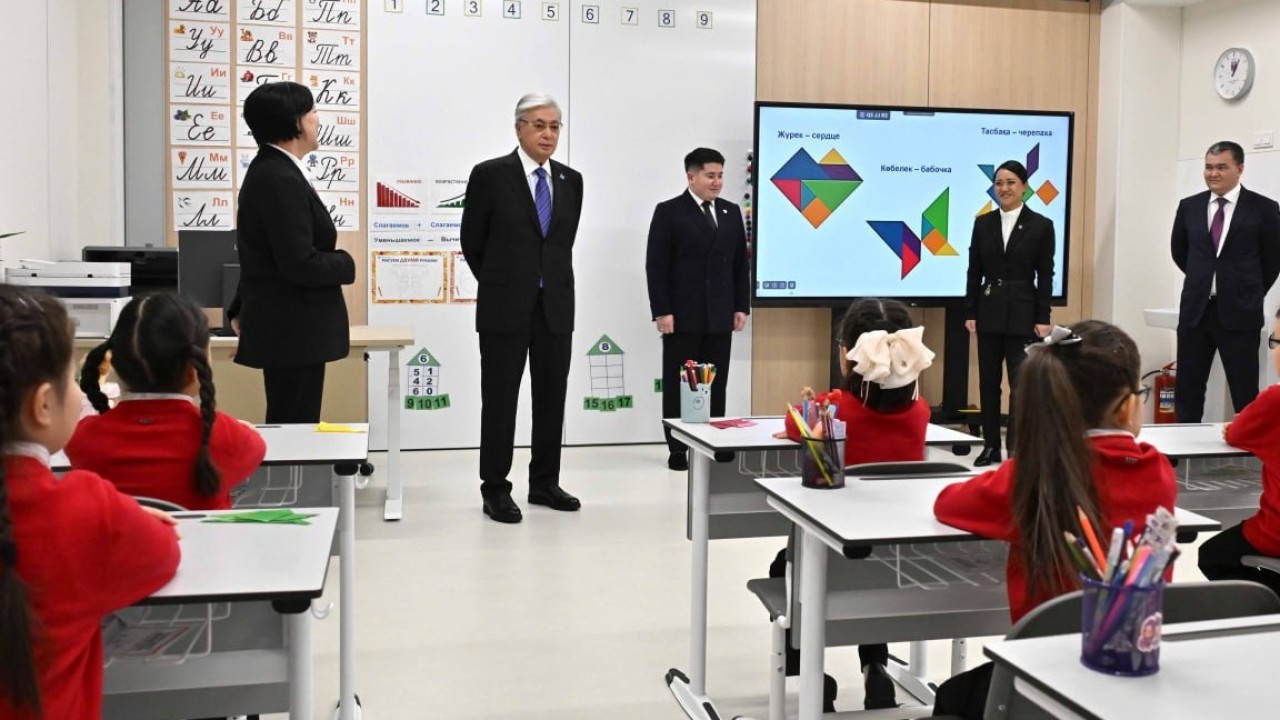 Президент New Generation School Astana ғимаратына барды