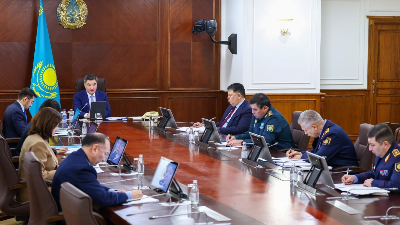 Үкіметте мереке күндері қауіпсіздікті қамтамасыз ету мәселелері қаралды