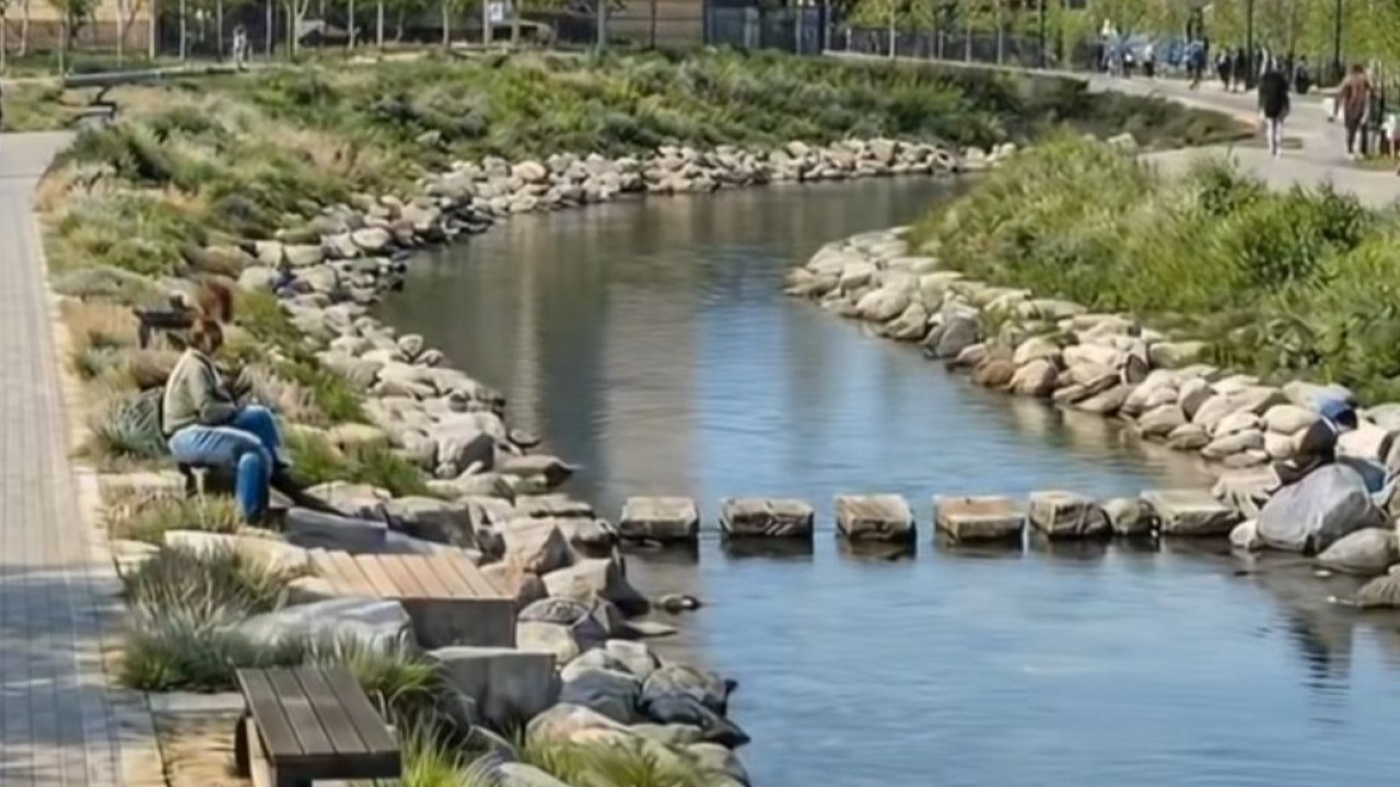 Астанадағы Сарыбұлақ табиғи стильде абаттандырылады – ВИДЕО