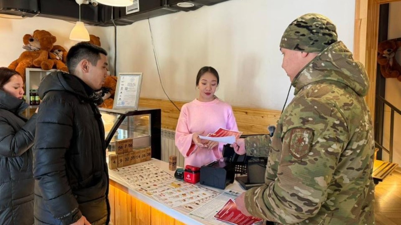 Елордадағы қоғамдық тамақтану орындарының иелеріне өрт қауіпсіздігі ережесі түсіндірілді