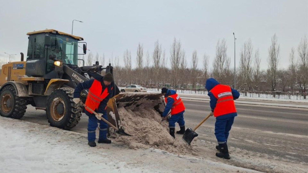 Астанада коммуналдық қызметтер күшейтілген жұмыс режиміне көшті