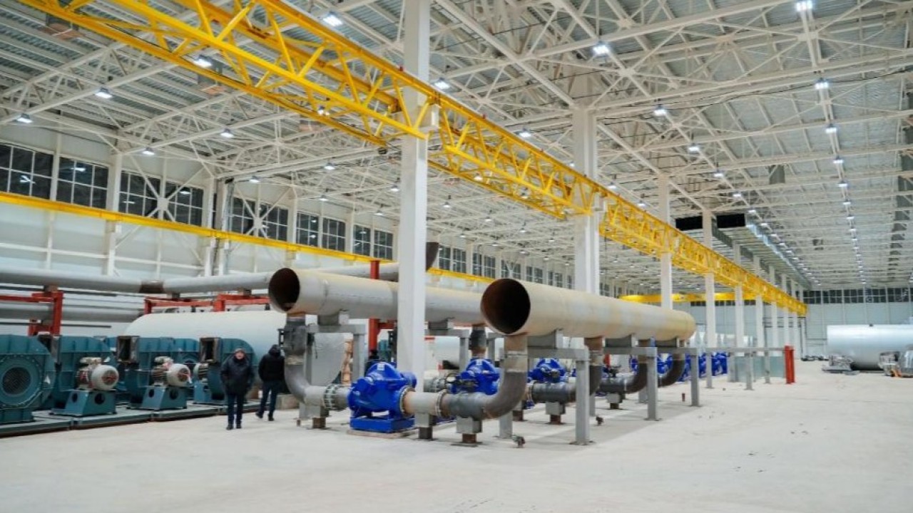 Астанада тағы бір газ жылу станциясын салу жұмысы басталды