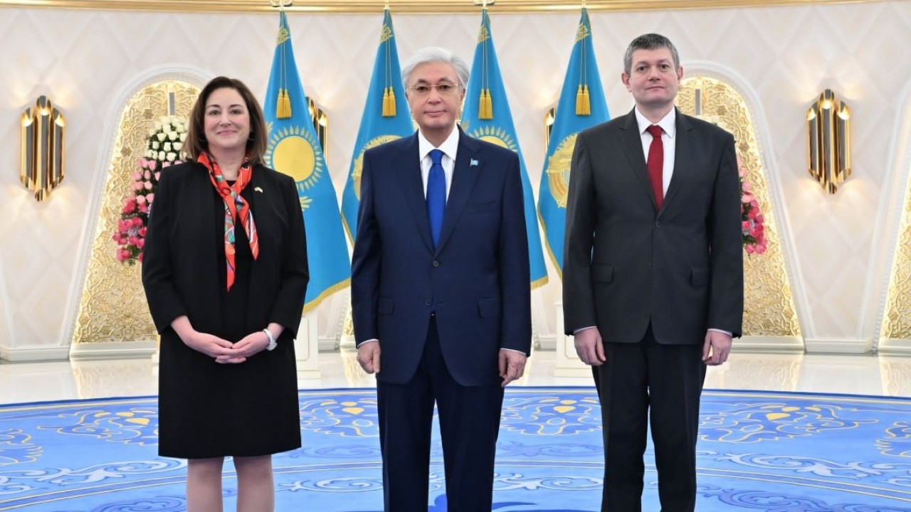 Қасым-Жомарт Тоқаев АҚШ пен Болгария елшілерінен сенім грамоталарын қабылдады