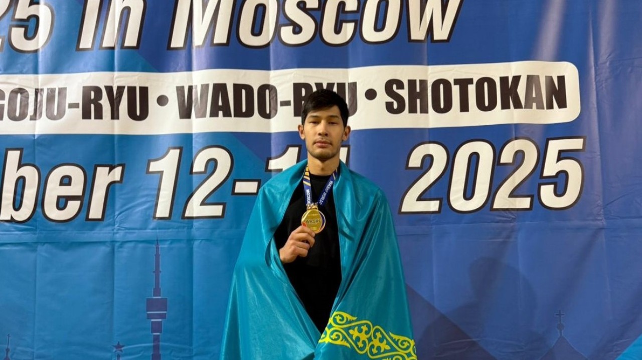 Қазақстандық полиция қызметкері каратэден Әлем кубогының жеңімпазы атанды