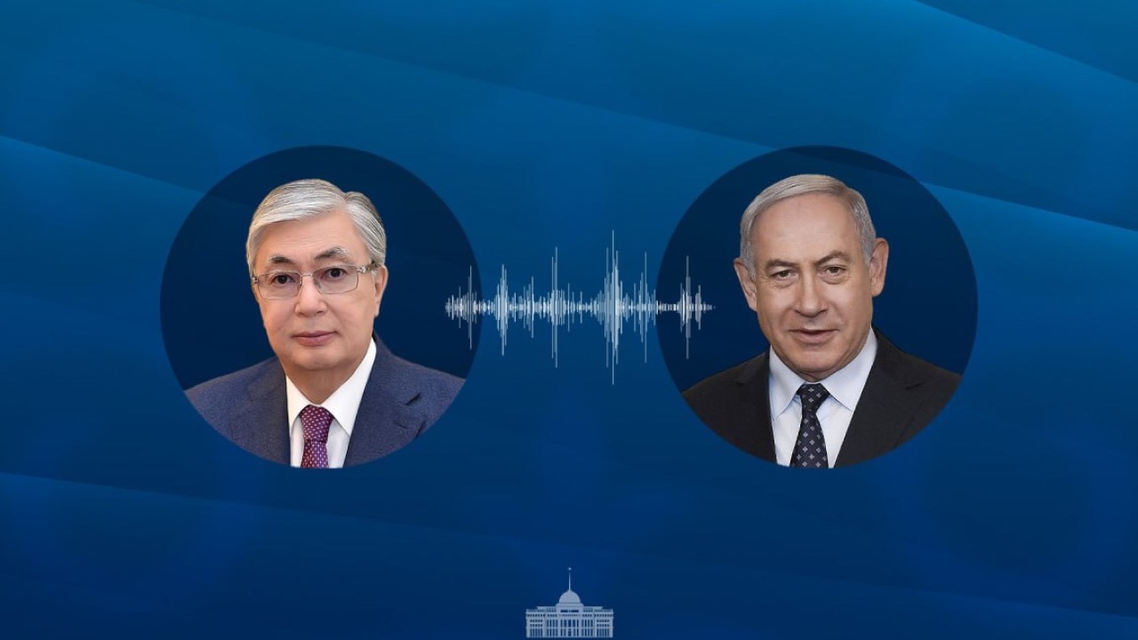 Президент Израиль тарапының бастамасымен Премьер-министр Биньямин Нетаньяхумен телефон арқылы сөйлесті