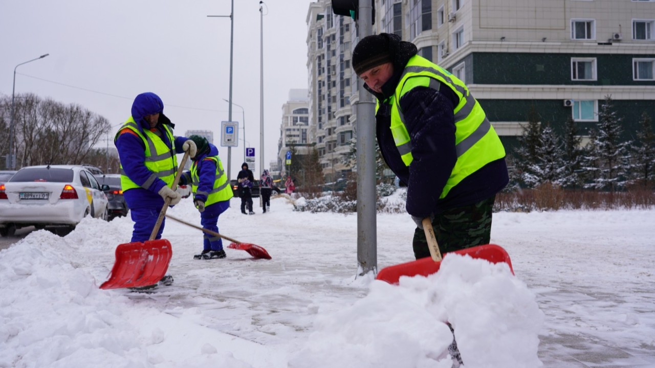 Астанада коммуналдық қызметтер күшейтілген режимде жұмыс істеп жатыр