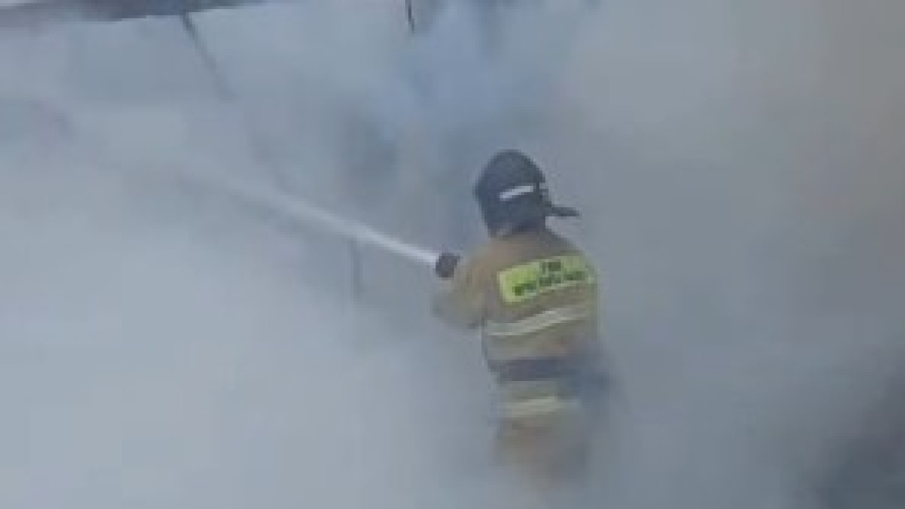 Астана маңындағы Талапкер ауылында тұрғын үйлердің бірінен өрт шықты