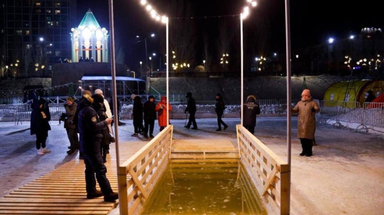 Крещение рәсімі: Астанада қай орындарда және қашан мұзды суға түсуге болады