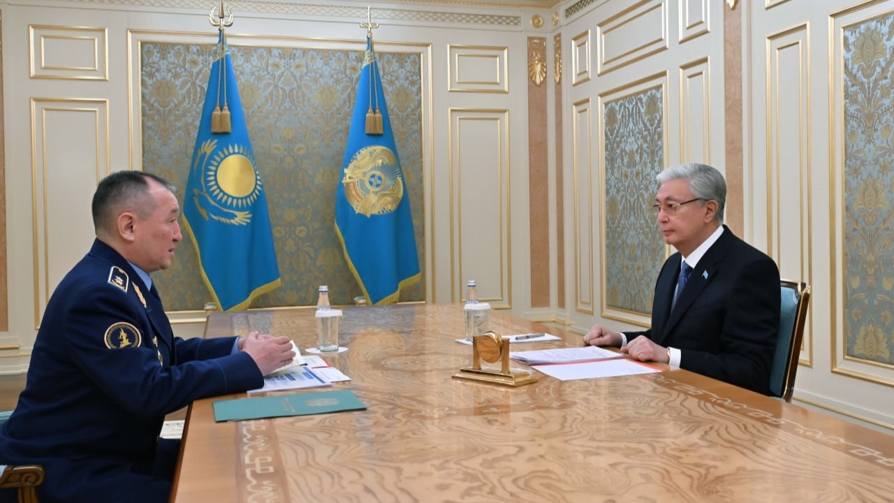Мемлекет басшысы Қорғаныс министрі Дәурен Қосановты қабылдады