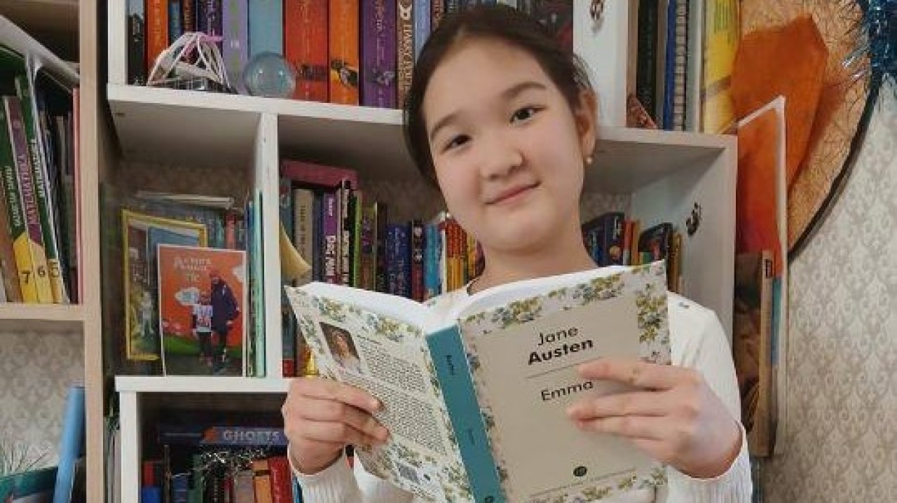 11 жастағы астаналық оқушы төрт тілде 853 кітап оқыған