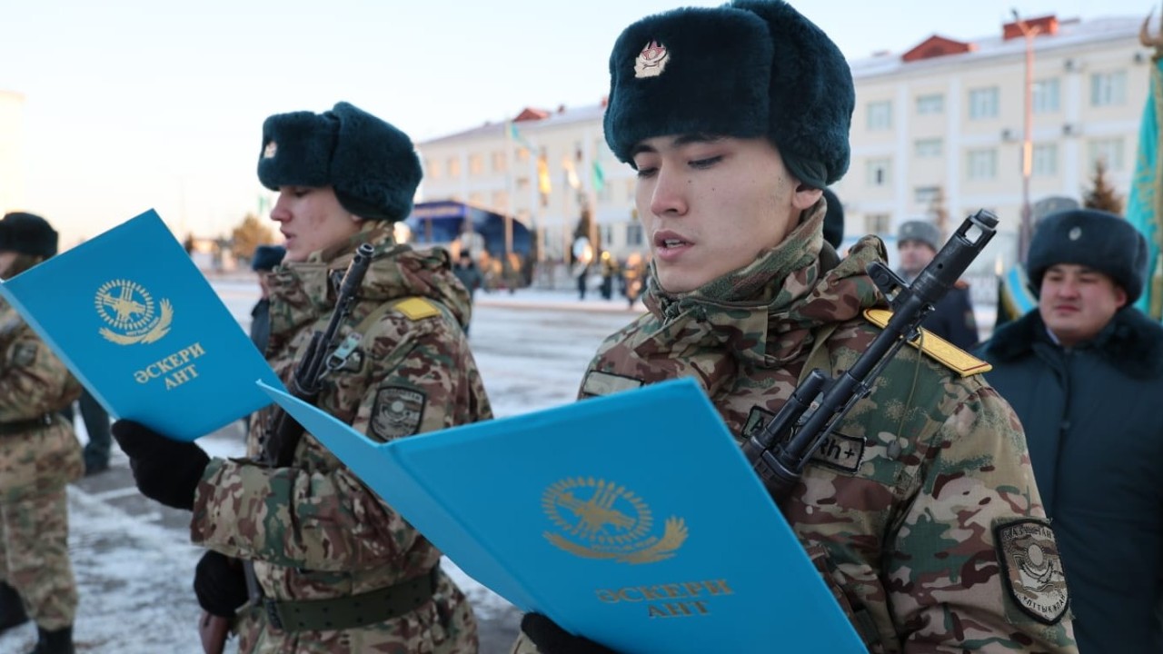 Астаналық сарбаздар ант қабылдады