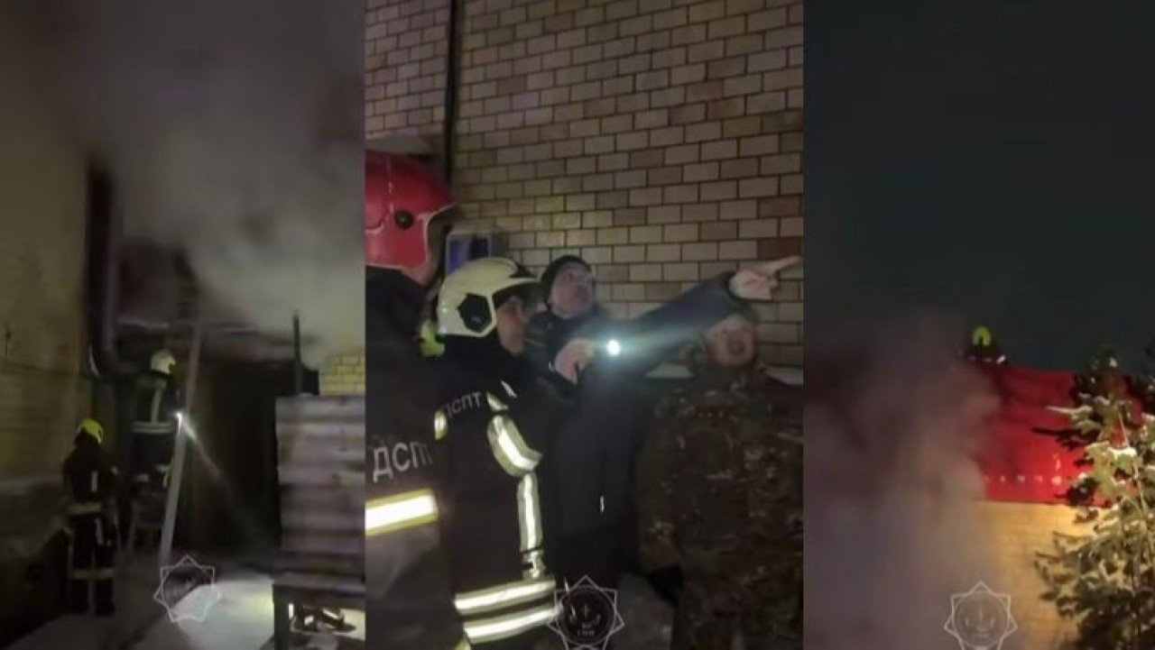Астанада қонақ үйге жапсарлас салынған моншада өрт шықты