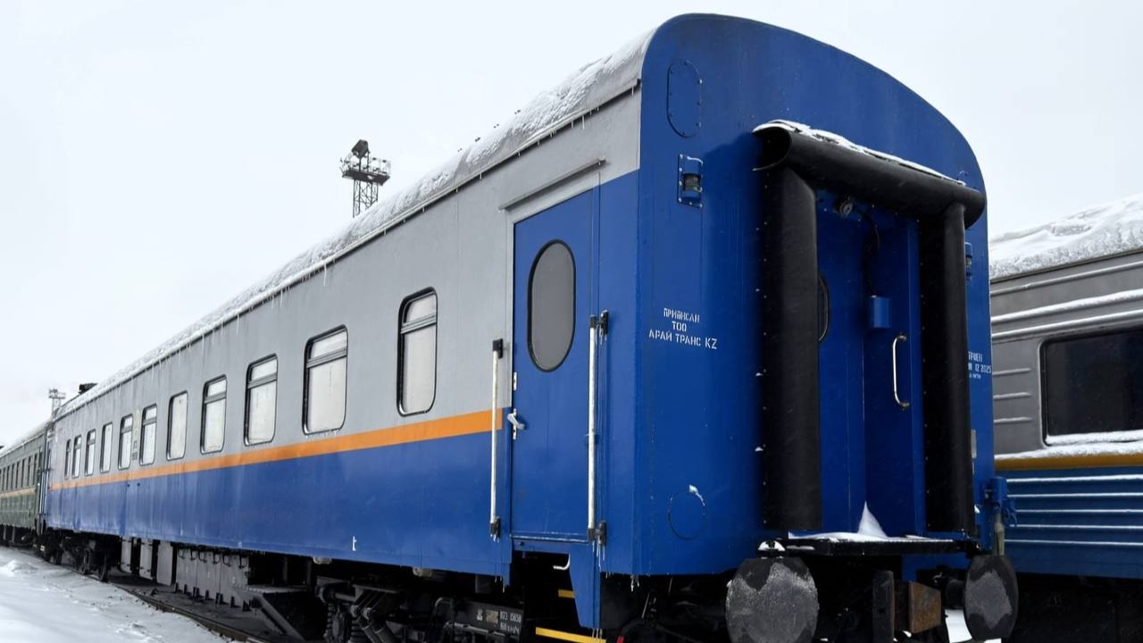 «Астана – Семей» бағытында жаңа жолаушылар вагоны пайдалануға берілді