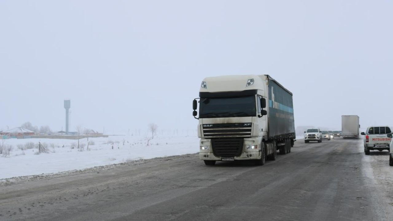 «Астана – Павлодар» бағытындағы автобанда жылдамдық режимі төмендетіледі
