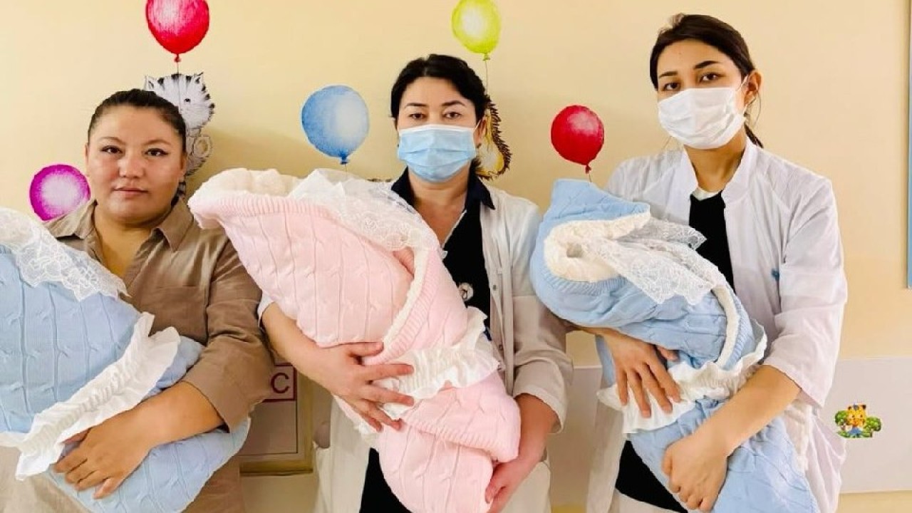 Шымкент қаласында үшем дүниеге келді