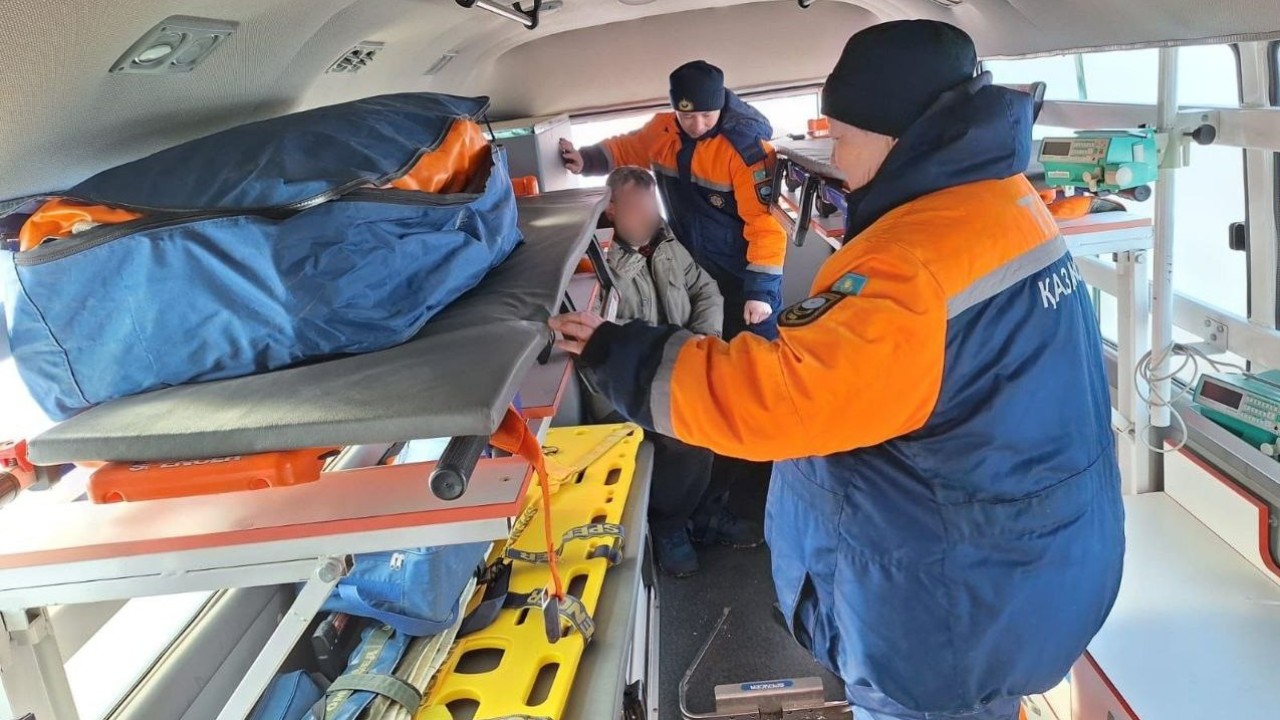 Ақмола облысының құтқарушылары Әзербайжан азаматына көмек көрсетті