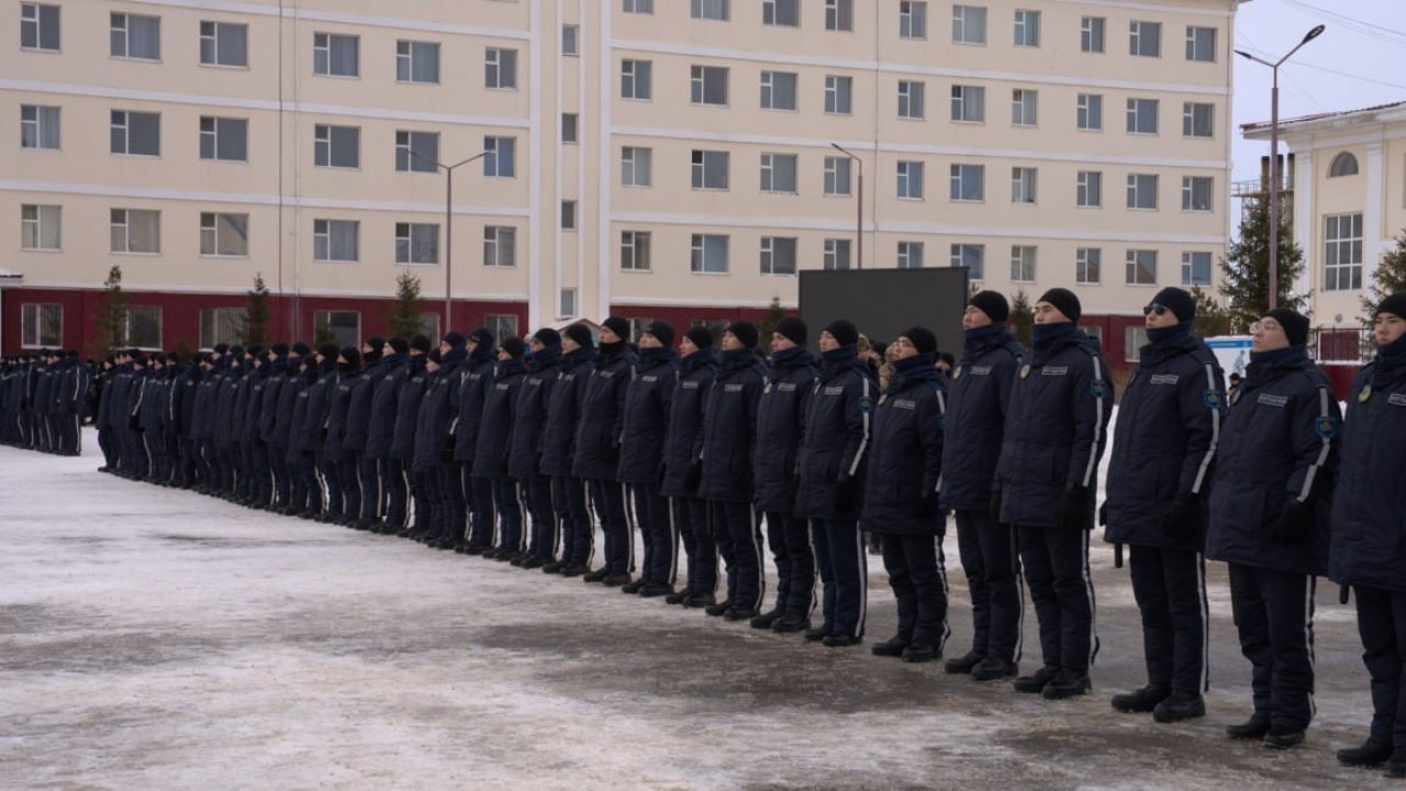 Заң мен тәртіп: елордада 700-ден астам сарбаз алғаш рет жауынгерлік қызметке кірісті