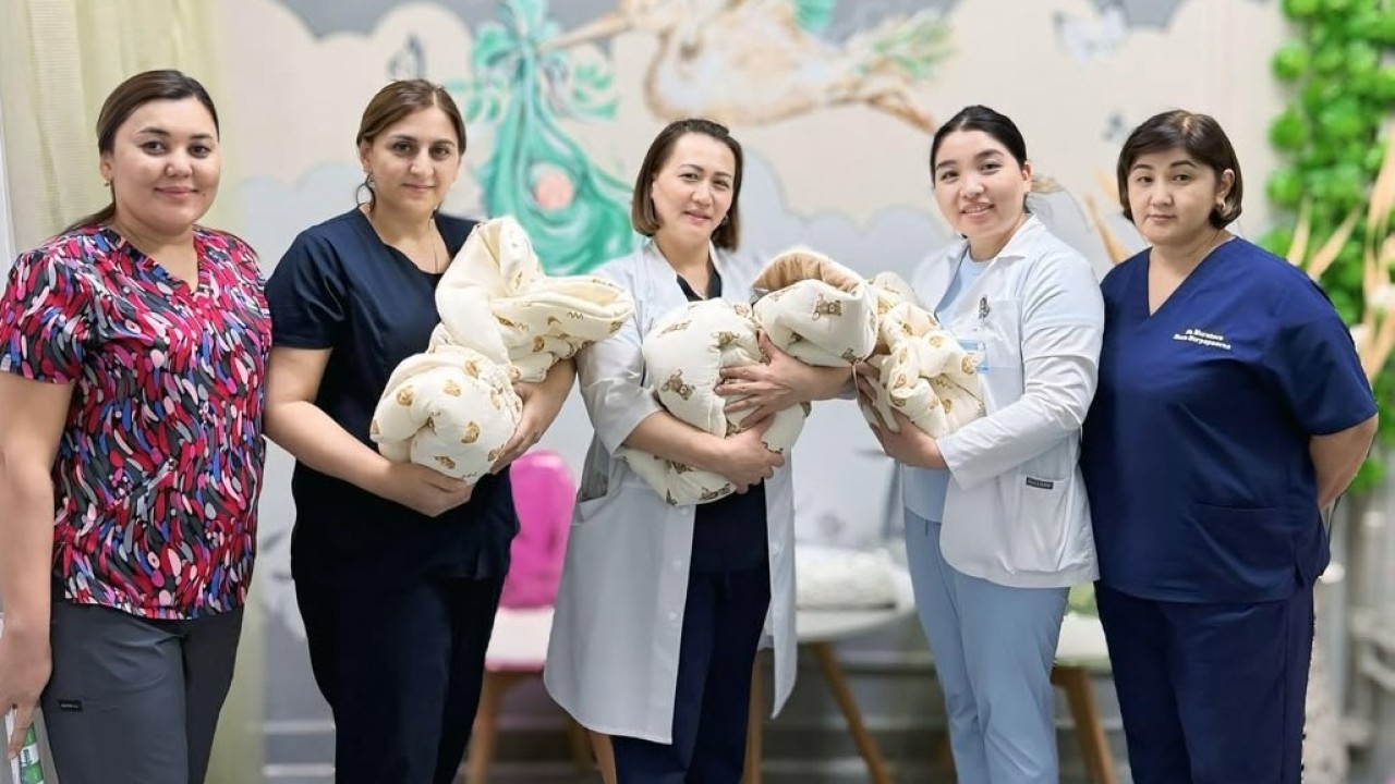 Зере, Дара және Сара: Түркістан облысында үшем дүниеге келді